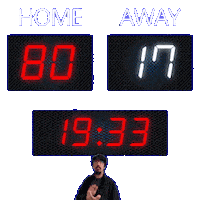 17 Away Sticker