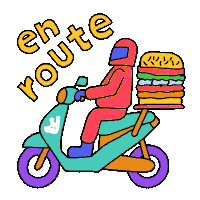 burger love Sticker by Deliveroo