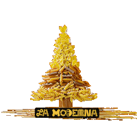 christmas pasta Sticker by La Moderna Mx
