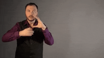 sign language miscommunication GIF by Sign with Robert
