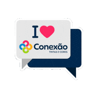 conexaotintas cores tintas conexão tintas e cores conexão tintas Sticker