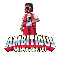 Motivation Grinding Sticker by Dasvibes