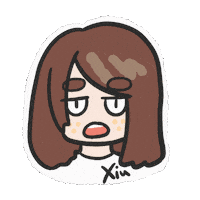 Girl Sticker