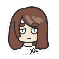 Girl Sticker
