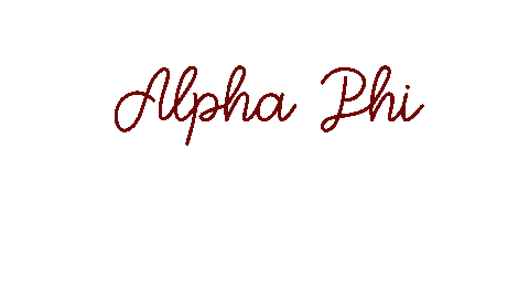 Aphi Sticker by Alpha Phi UBC