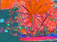 ferris wheel art GIF by MFD