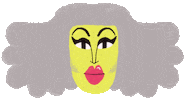 Drag Queen Sticker by Henri Campeã