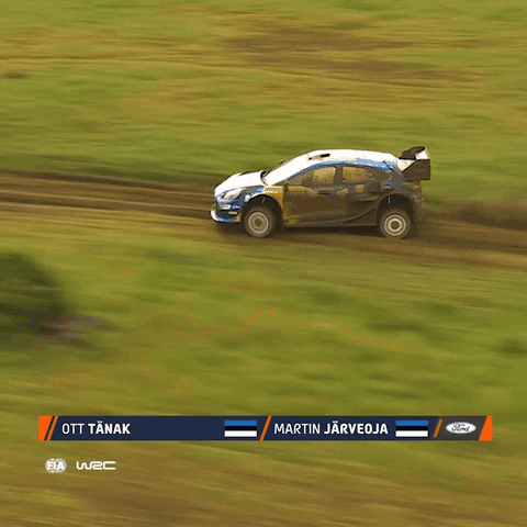 Driving Ford GIF by FIA World Rally Championship