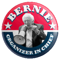 Organize Feel The Bern Sticker by Bernie Sanders