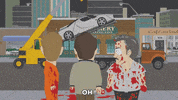blood violence GIF by South Park 