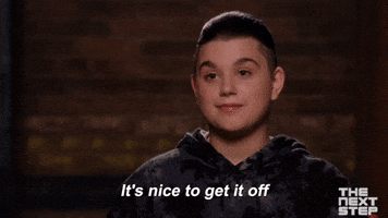 Nice To Get It Off My Chest