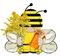 Bumble Bee Honey Sticker