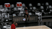 Sitting Regular Season GIF by NBA