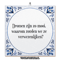 Hoop Nl Sticker by Tegelspreuken.nl