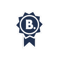 Blue Ribbon Award Sticker by Bonito