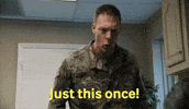 OfficeJoeDJM angry army military yelling GIF