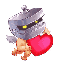 Robot Flying Sticker by stickerrobot