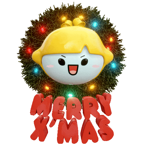 Happy Christmas Sticker