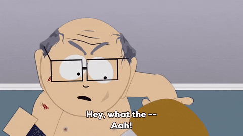 angry mr. herbert garrison GIF by South Park 