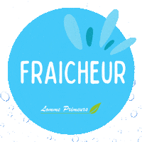 Water Fraicheur Sticker by Lomme Primeurs