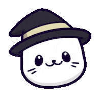 Trick Or Treat Halloween Sticker by Sappy Seals