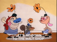 ren and stimpy nicksplat GIF