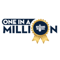 One In A Million Moc Sticker by MusiciansOnCall