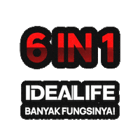 6In1 Sticker by IDEALIFE