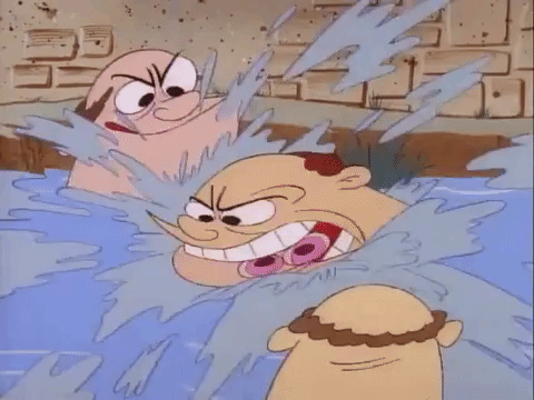 ren and stimpy nicksplat GIF