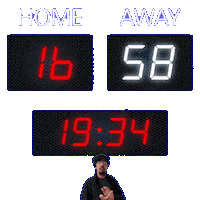 58 Away Sticker
