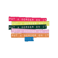 Putaborderonit Sticker by Tiffany Pratt