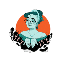 smclaman artist creator artsy webtoon Sticker