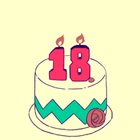 Birthday Register To Vote GIF by #GoVote