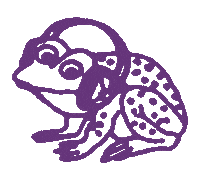 Toad Listen Sticker by Taikan