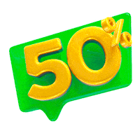 Porcento Metade Sticker by Loja Serrana Center