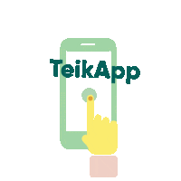 App Sticker by Teika