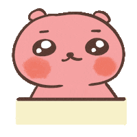 Bear Eating Sticker