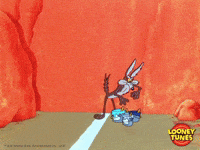 Wile E Coyote Art GIF by Looney Tunes