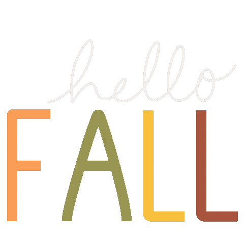Fall Season Sticker