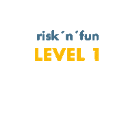 Level 1 Sticker by risknfun-alpenverein