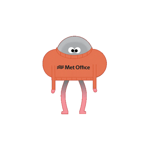 Wrap Up Layers Sticker by Met Office weather
