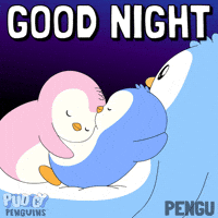 Good Night Love GIF by Pudgy Penguins