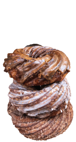 sugar donuts Sticker by foodbabyny