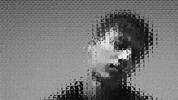 b&w pixel GIF by Dyan Jong