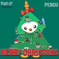 Merry Christmas GIF by Pudgy Penguins