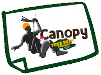 gamboatreetrek panama zipline canopy boquete Sticker