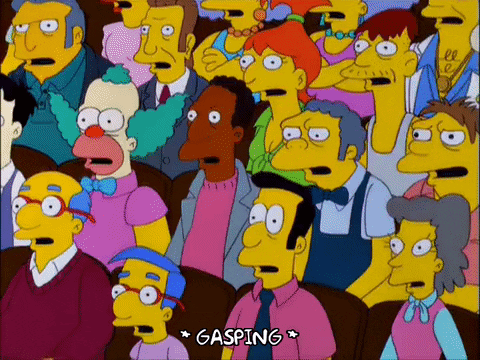 Episode 1 Surprise GIF by The Simpsons