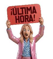 Ultima Hora Sticker by Javier Ceriani