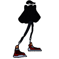 Looking Around Just Checking Sticker