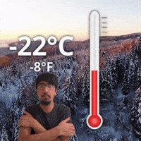 -22 °C